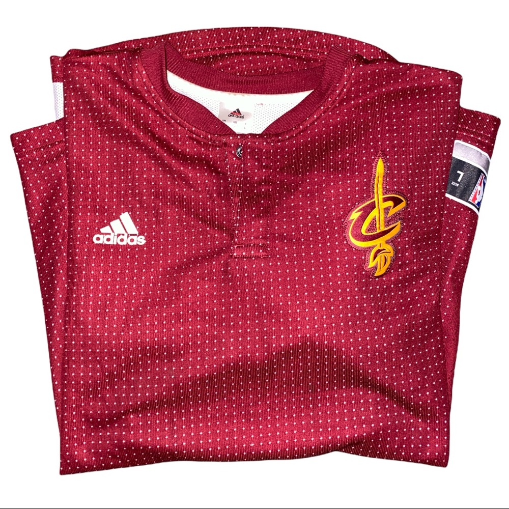 Adidas Cleveland Cavs NBA Vintage Jersey L Embroidered Short Shirt